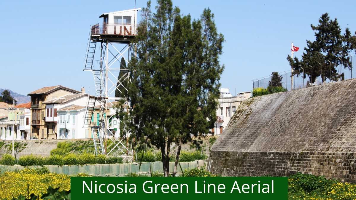 Nicosia green line aerial