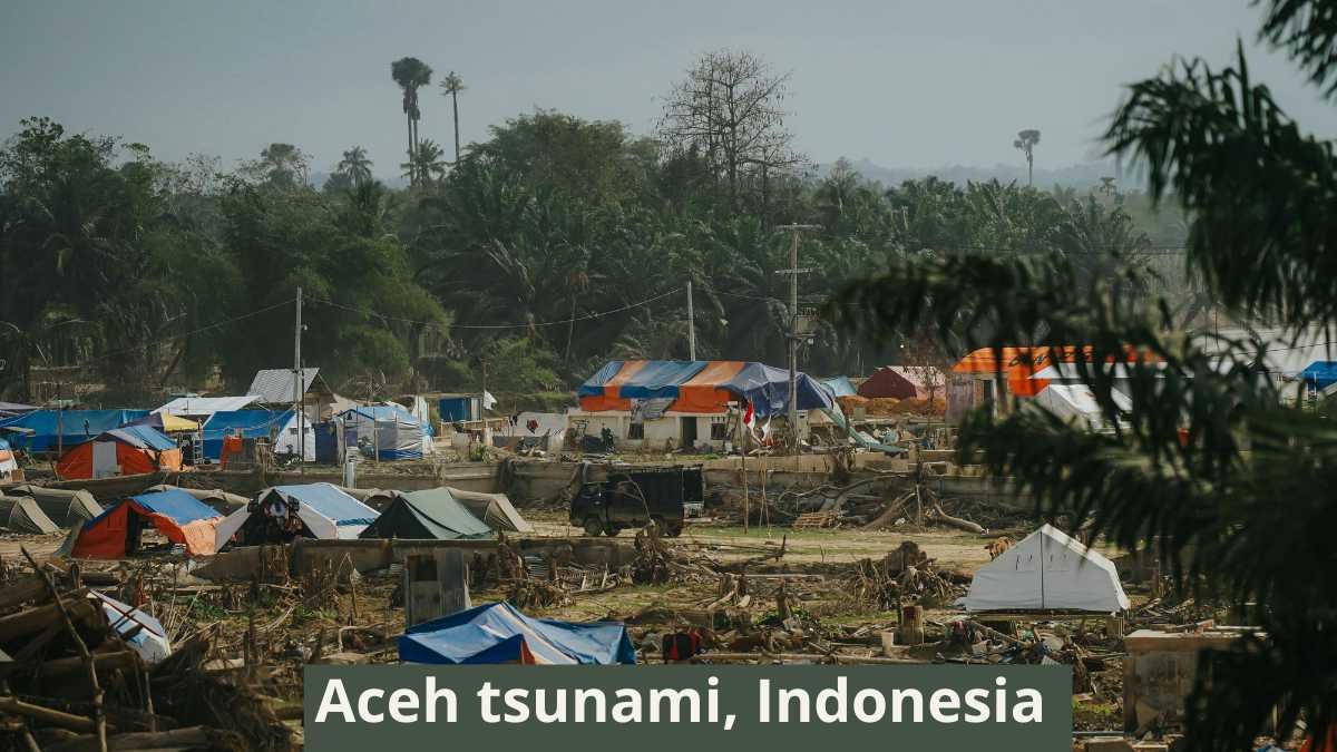 Aceh tsunami recovery and agreement
