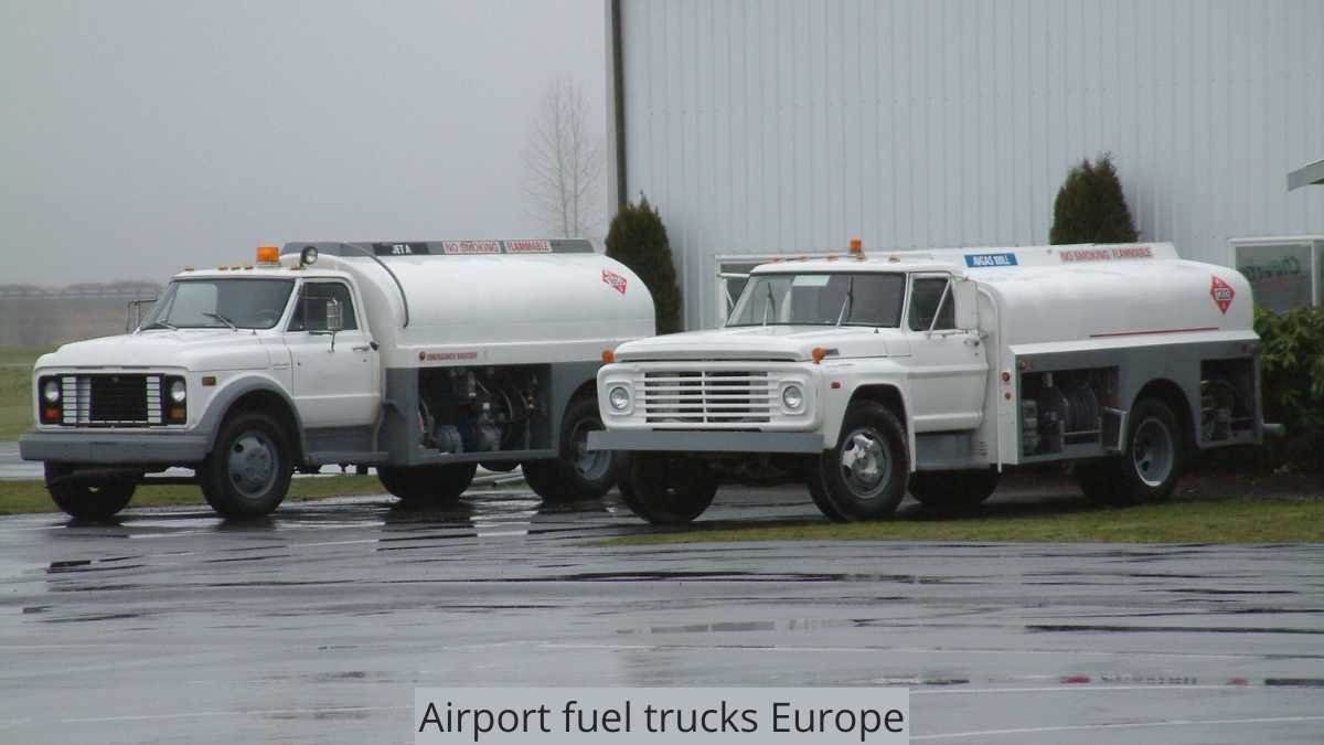 Airport fuel trucks Europe