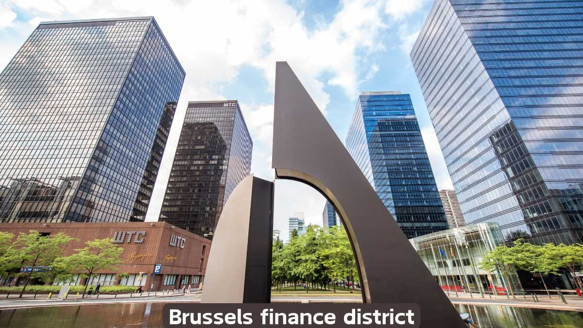 Brussels finance district