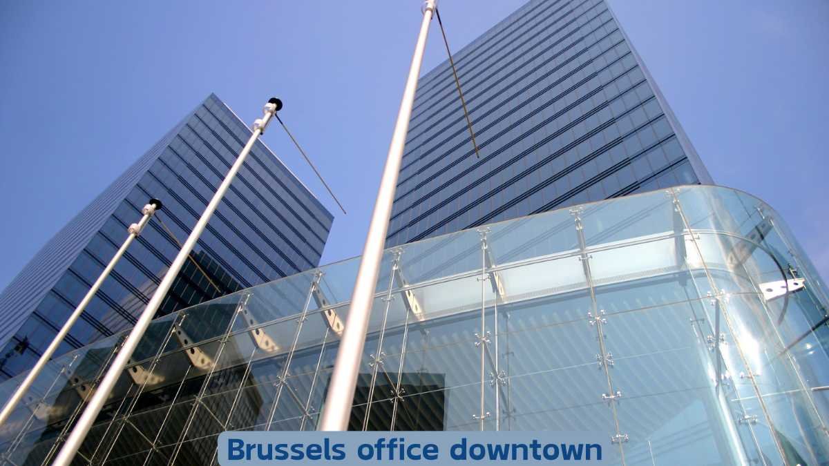 Brussels office downtown district