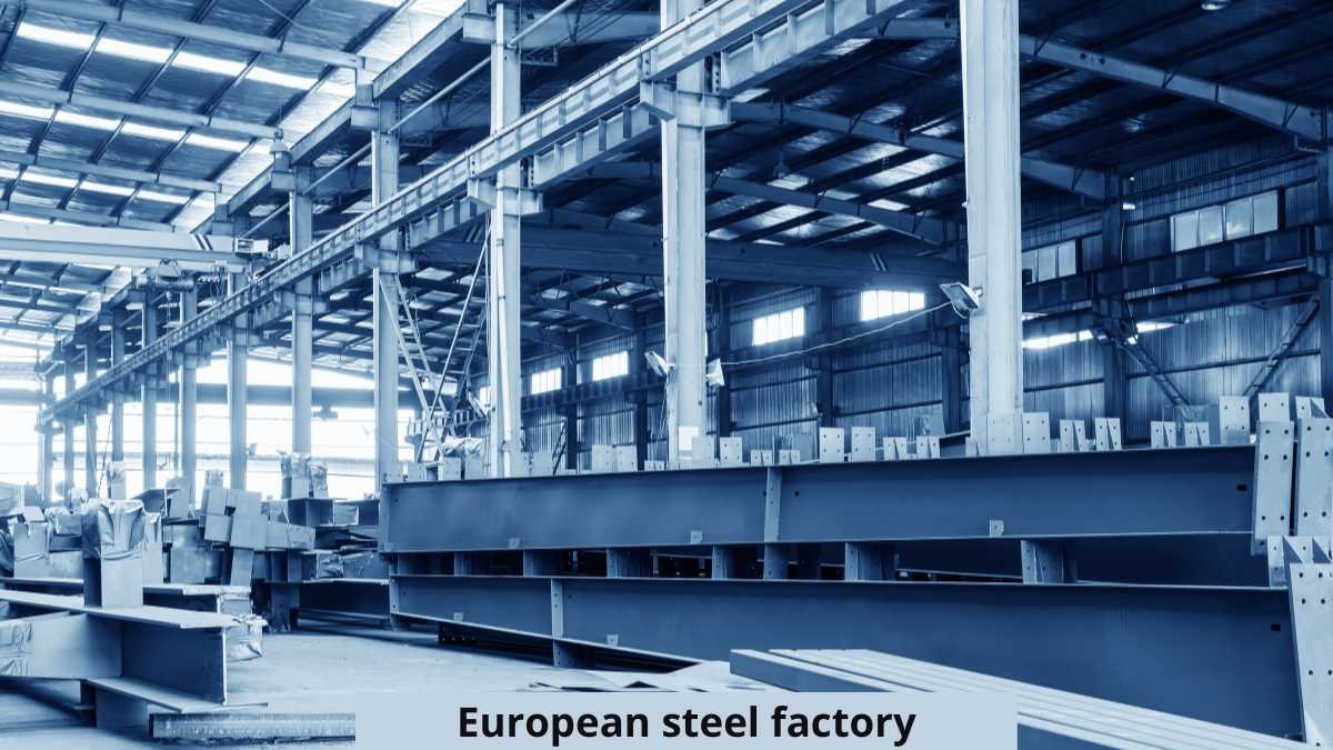 European steel factory