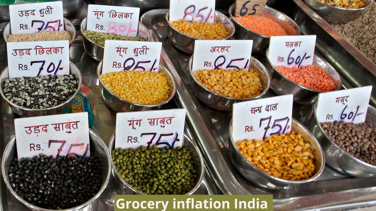 Grocery inflation India market