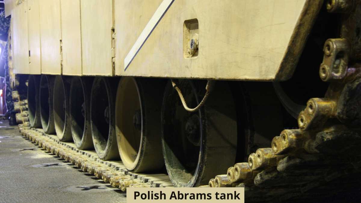 Polish Abrams tank