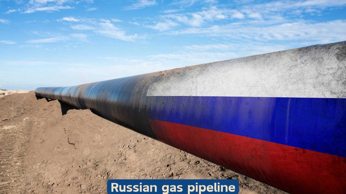 Russian gas pipeline