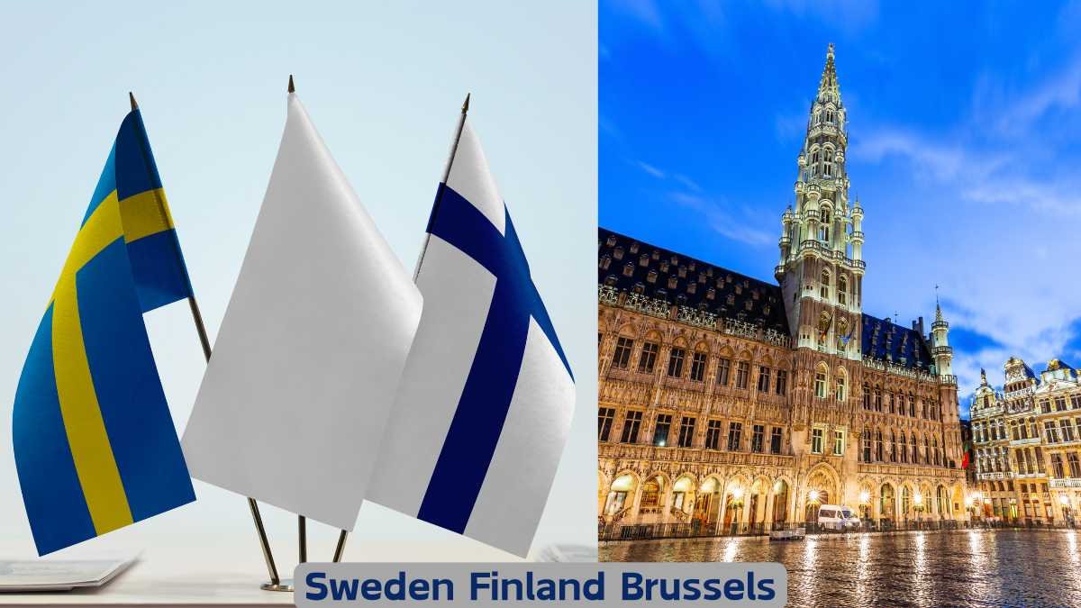 Sweden Finland leaders Brussels