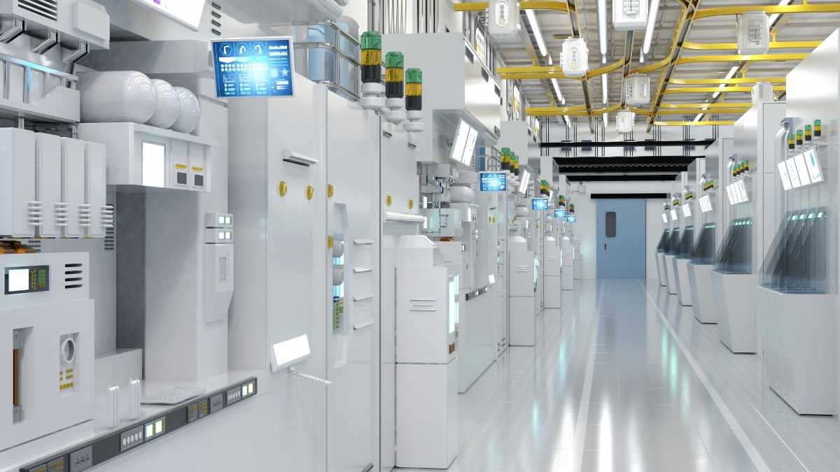 TSMC semiconductor fab interior