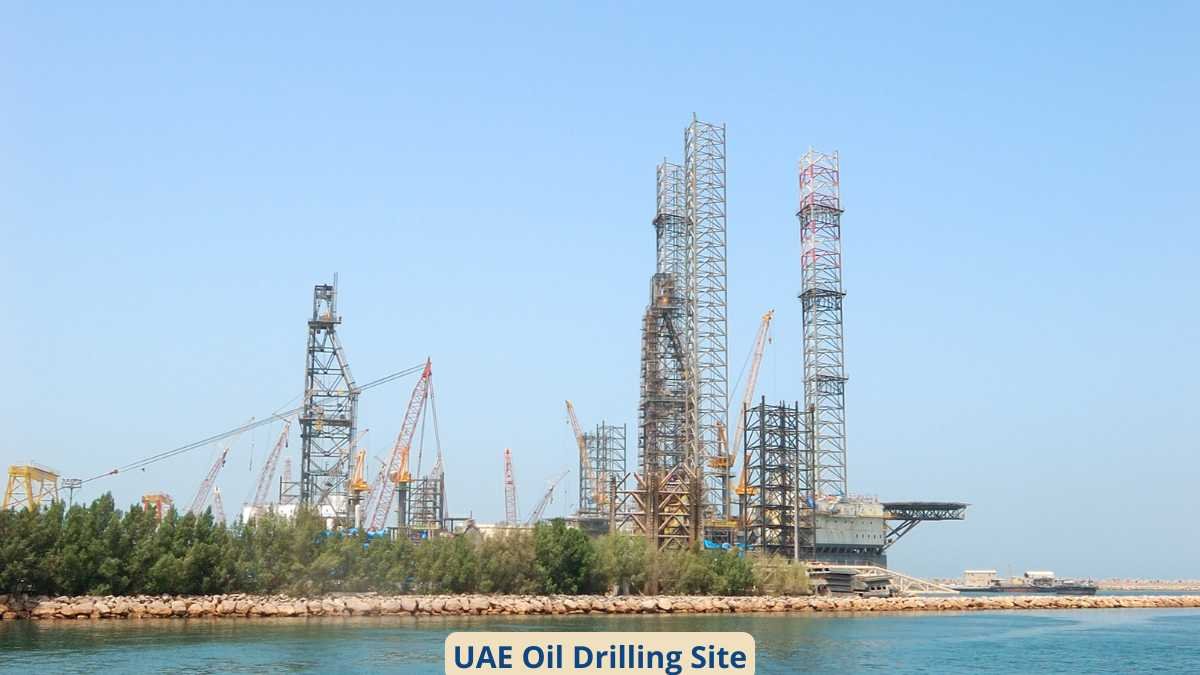 UAE oil drilling site