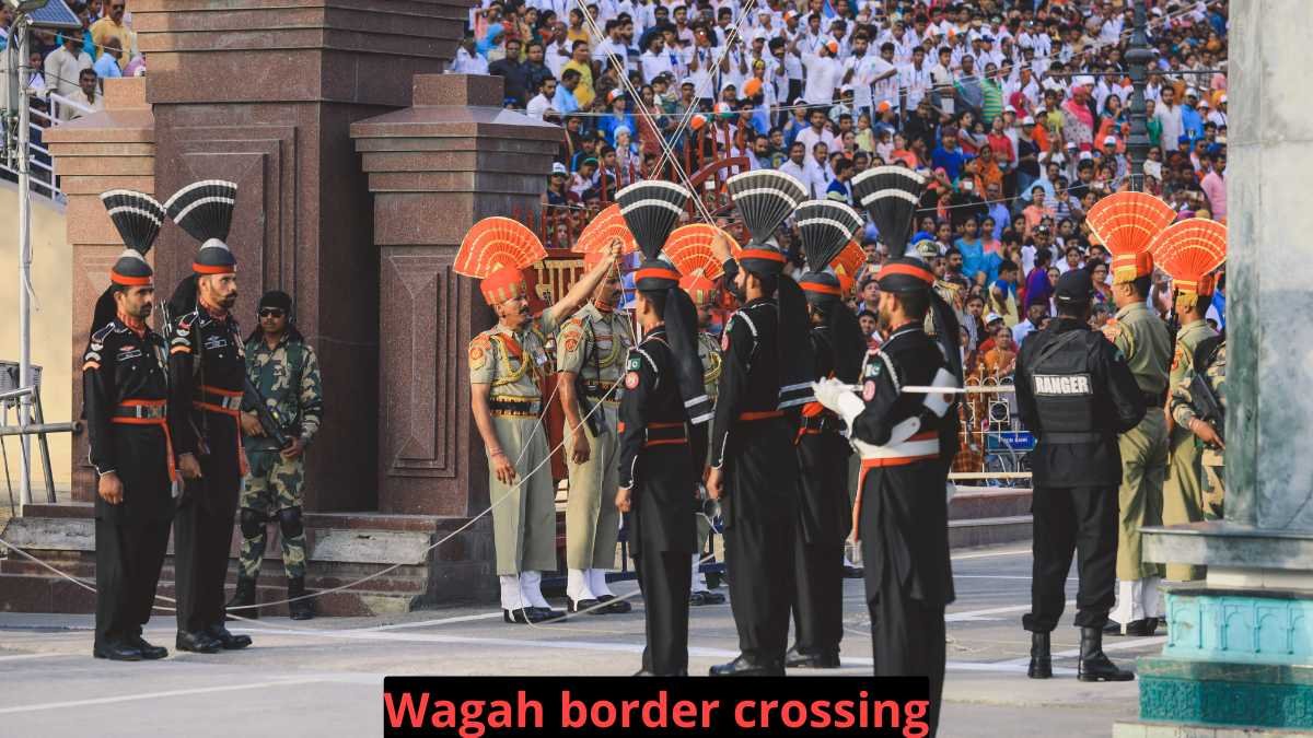 Wagah border crossing
