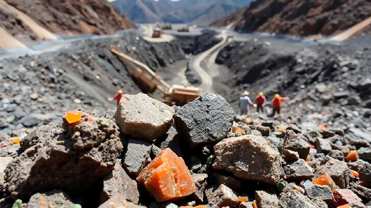 Obo rare earth mine