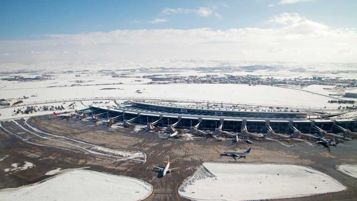Ankara airport tarmac