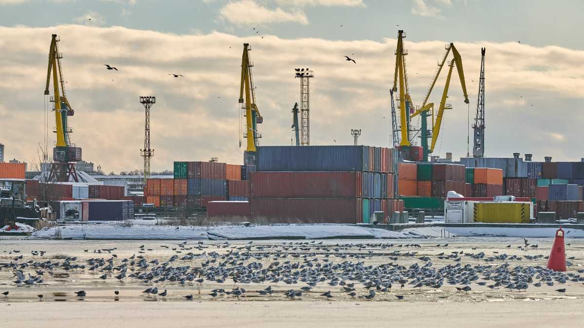 Economic Statecraft Explained cargo terminal cranes