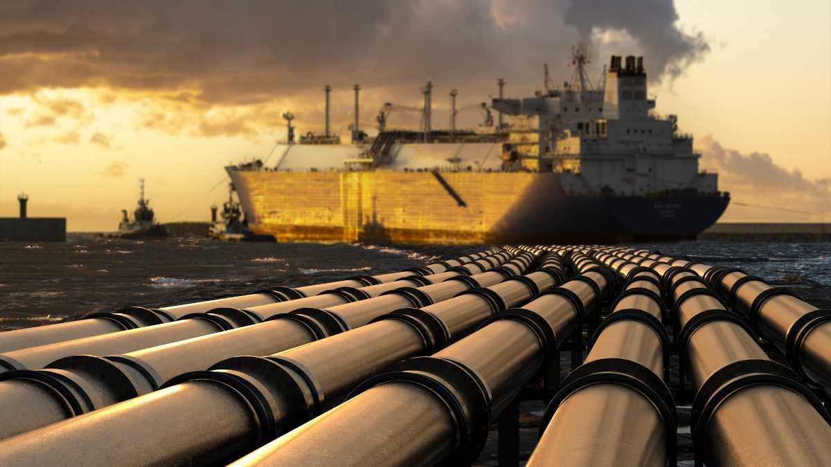 LNG tanker terminal