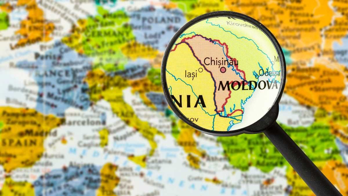 moldova georgia map