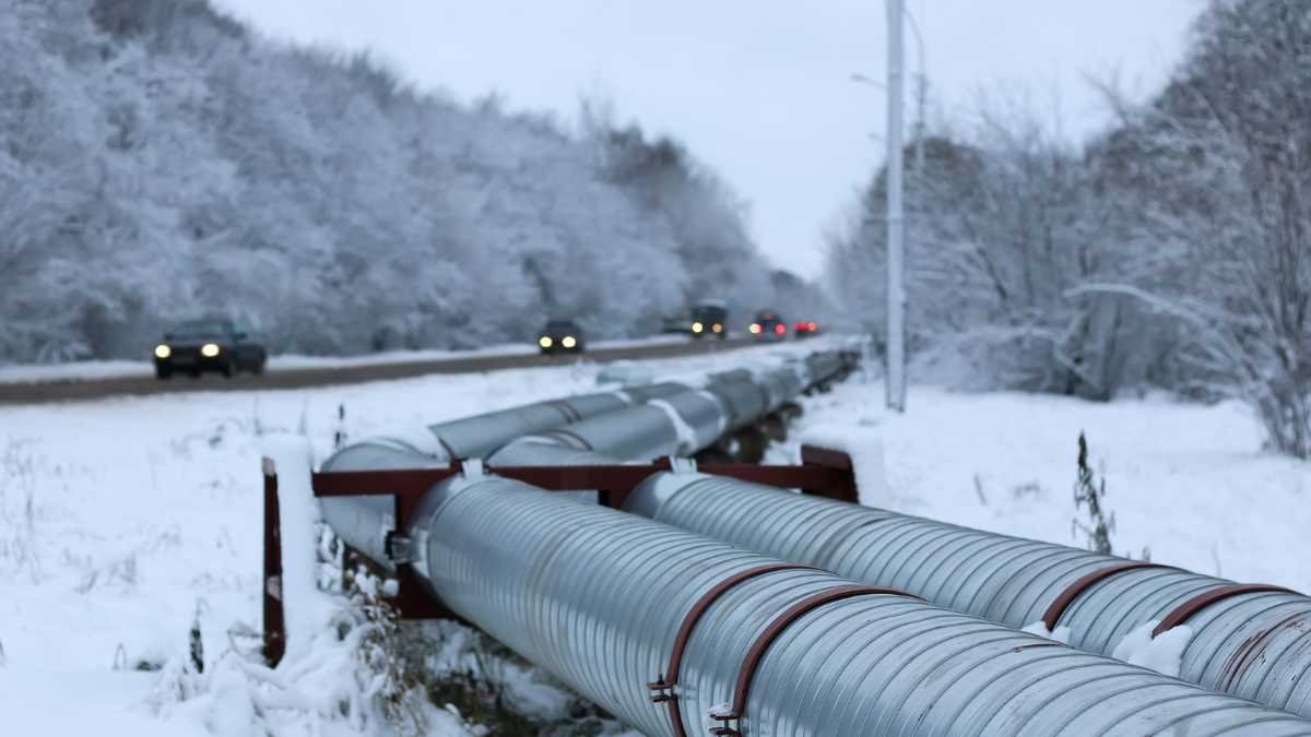 Siberia gas pipeline