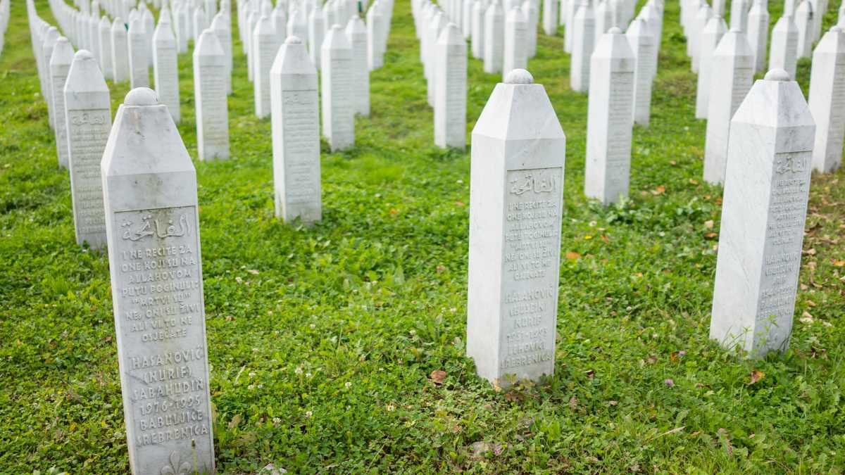 Srebrenica memorial cemetery