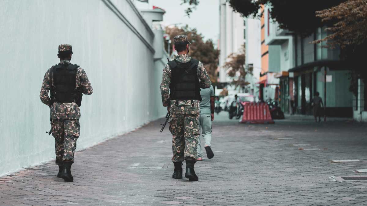 UN peacekeepers patrol Africa