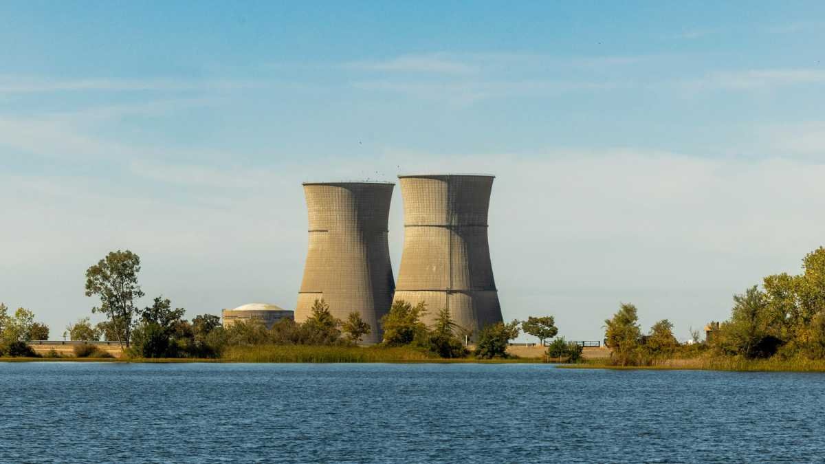 nuclear facility exterior