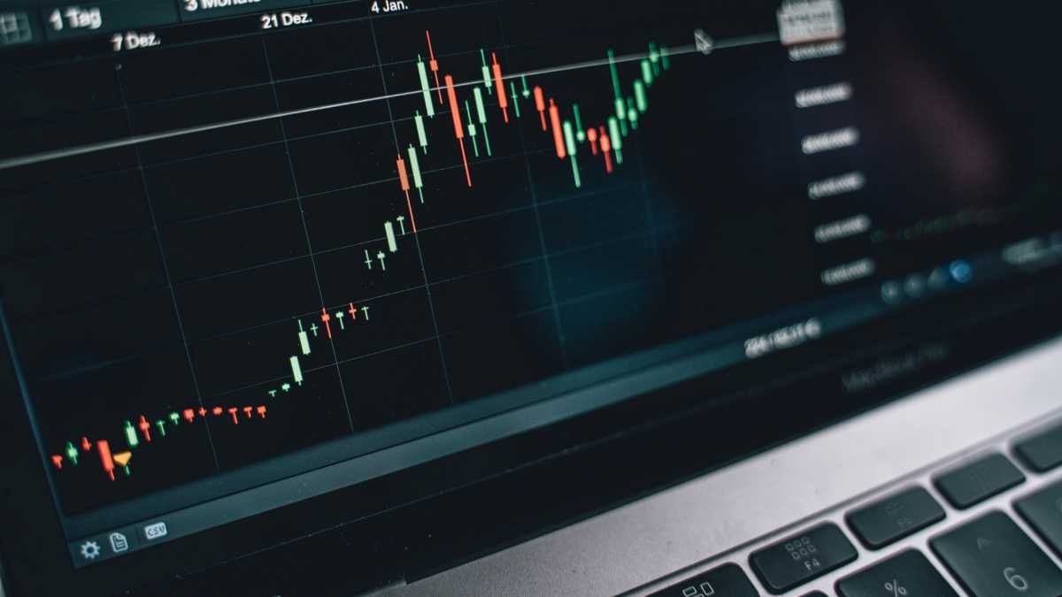stock market trading floor